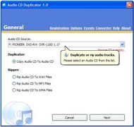 Audio CD Duplicator screenshot